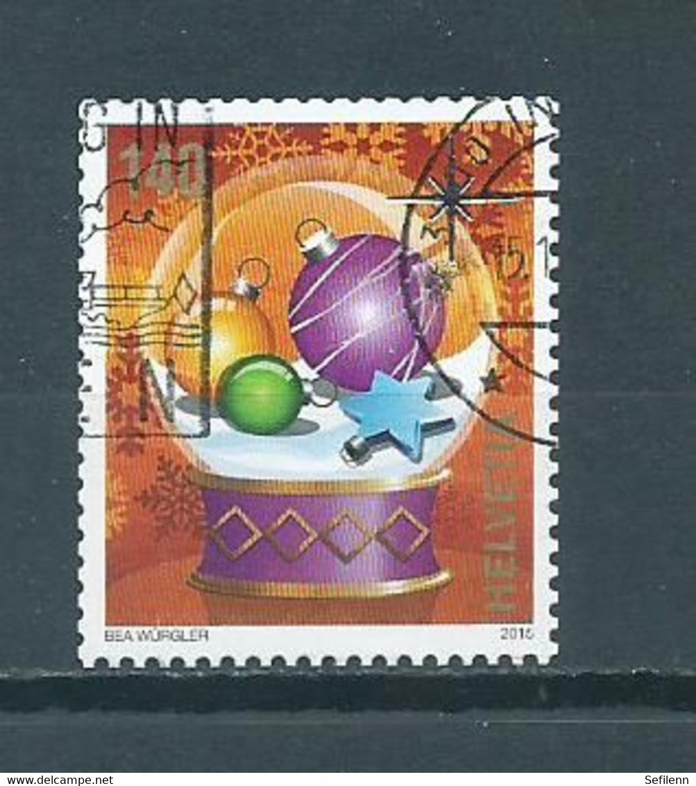 2015 Zwitserland 140 Christmas,kerst,noël,weihnachten Used/gebruikt/oblitere - Used Stamps