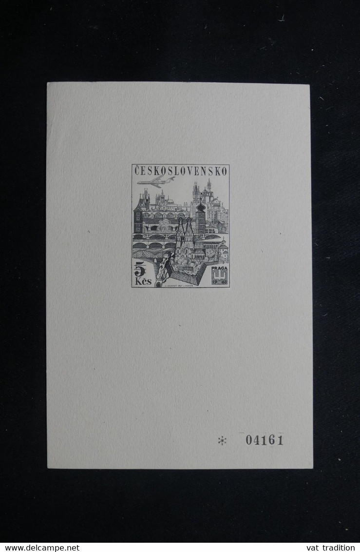 TCHÉCOSLOVAQUIE - Document Philatélique De 1968 - L 75434 - Briefe U. Dokumente