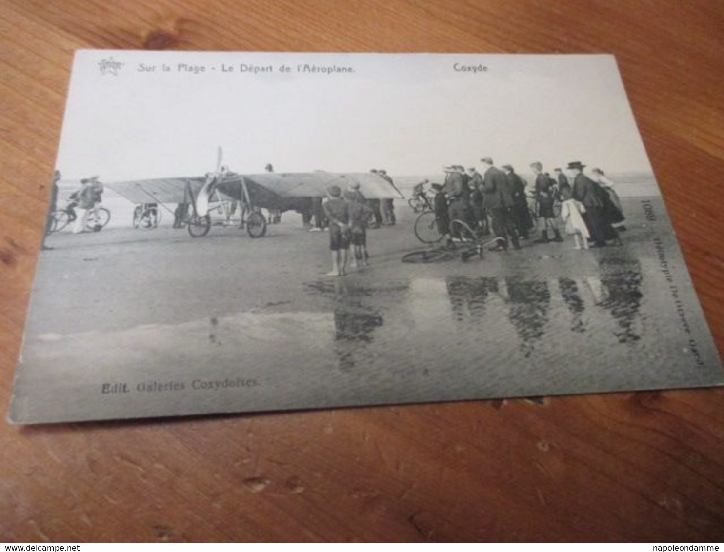 Koksijde, Sur La Plage, Le Depart De L'Aeroplane - Koksijde