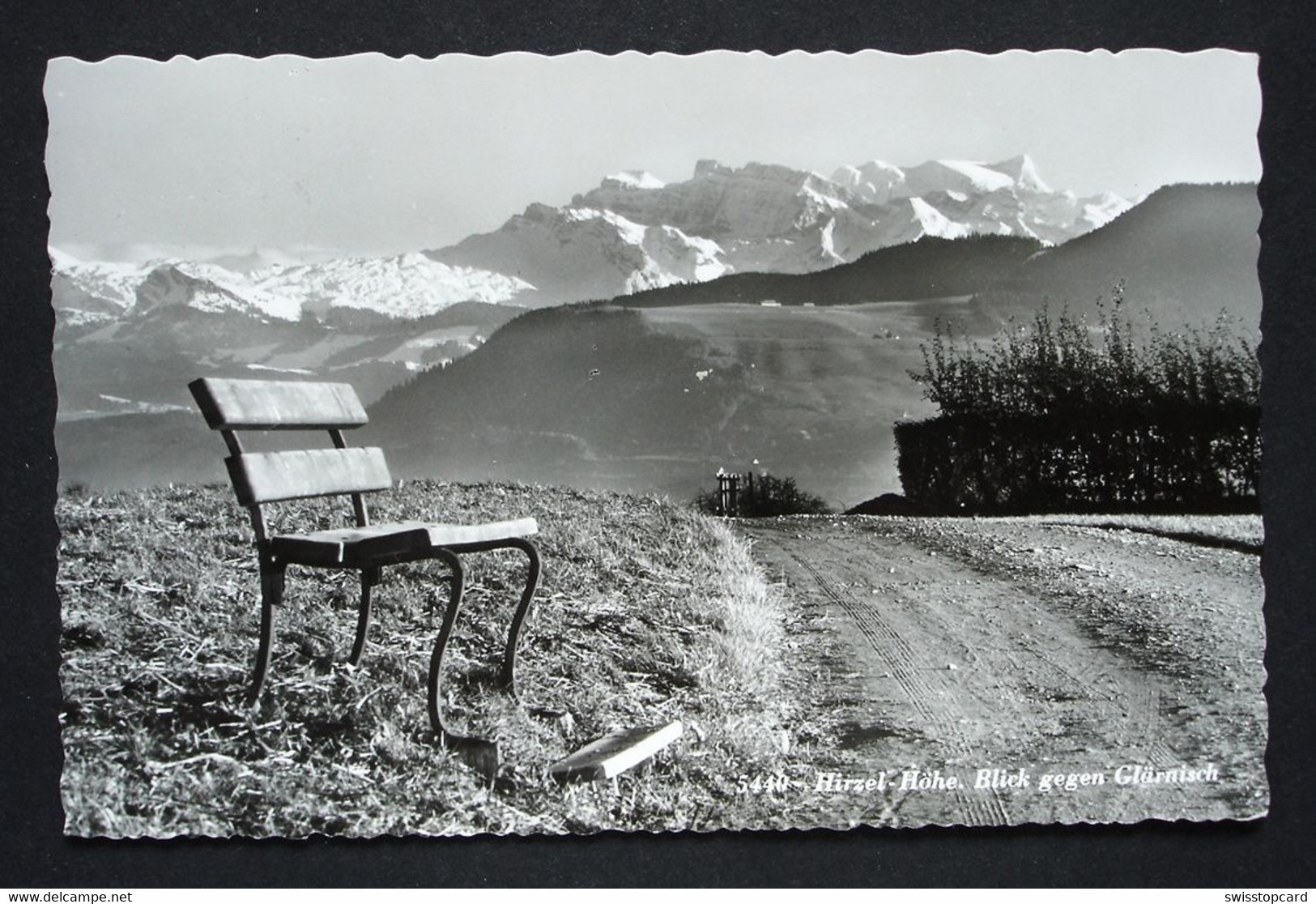 HIRZEL HÖHE Blick Gegen Glärnisch - Hirzel