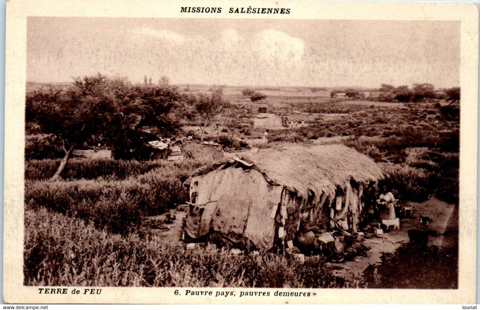 ARGENTINE - Terre De Feu - Pauvre Pays , Pauvres Demeures - MISSIONS SALESIENNES - - Argentine