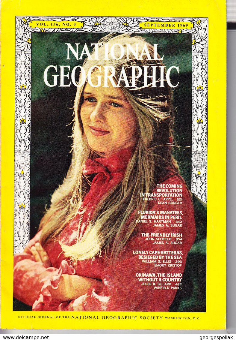 NATIONAL GEOGRAPHIC (English) September 1969 - Geography