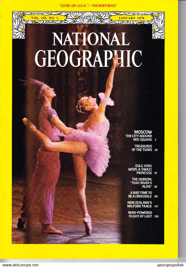 NATIONAL GEOGRAPHIC (English) January 1978 - Geografía