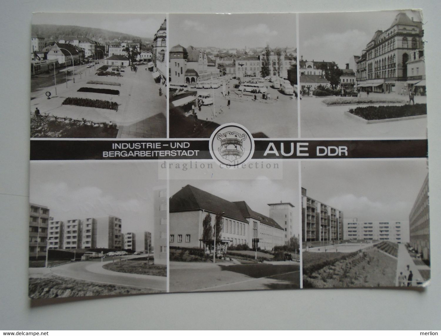 D175501      AK    AUE  Sachsen  Industrie Und Bergarbeiterstadt - Aue