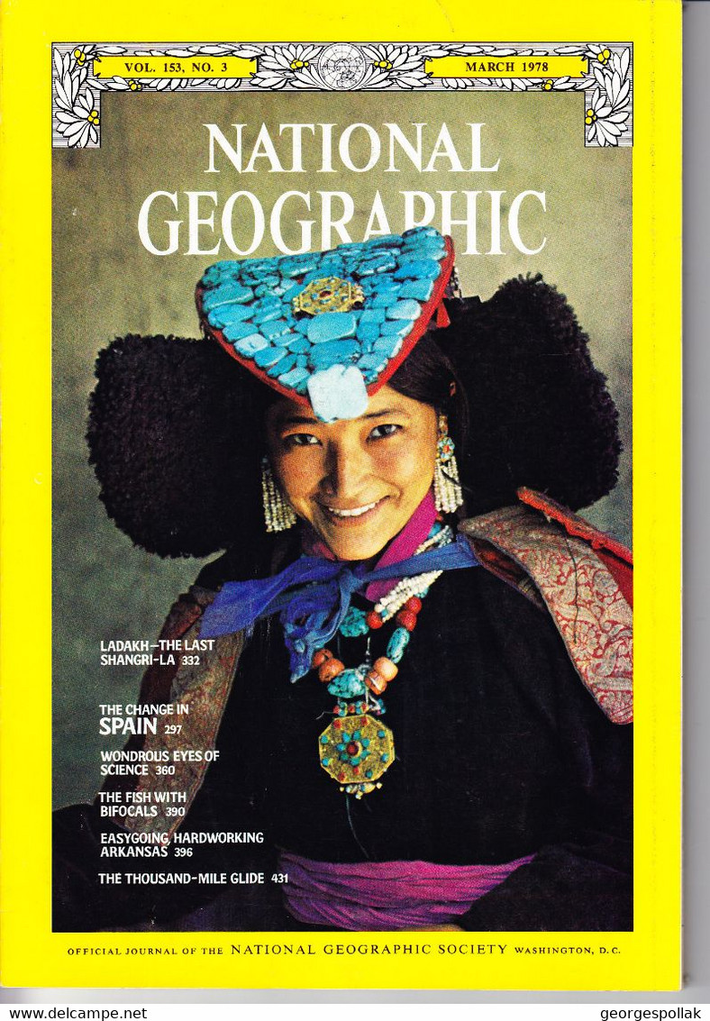 NATIONAL GEOGRAPHIC (English) Marsh 1978 - Geography