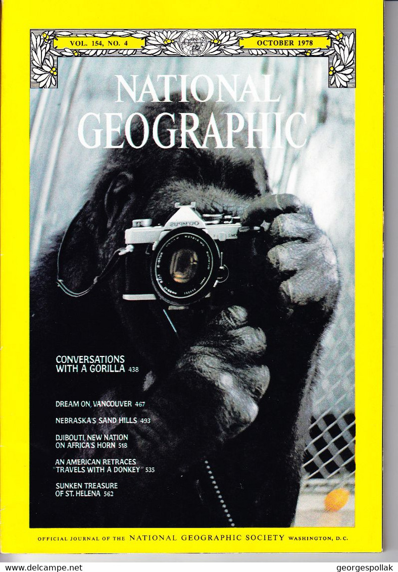 NATIONAL GEOGRAPHIC (English) October 1978 - Géographie