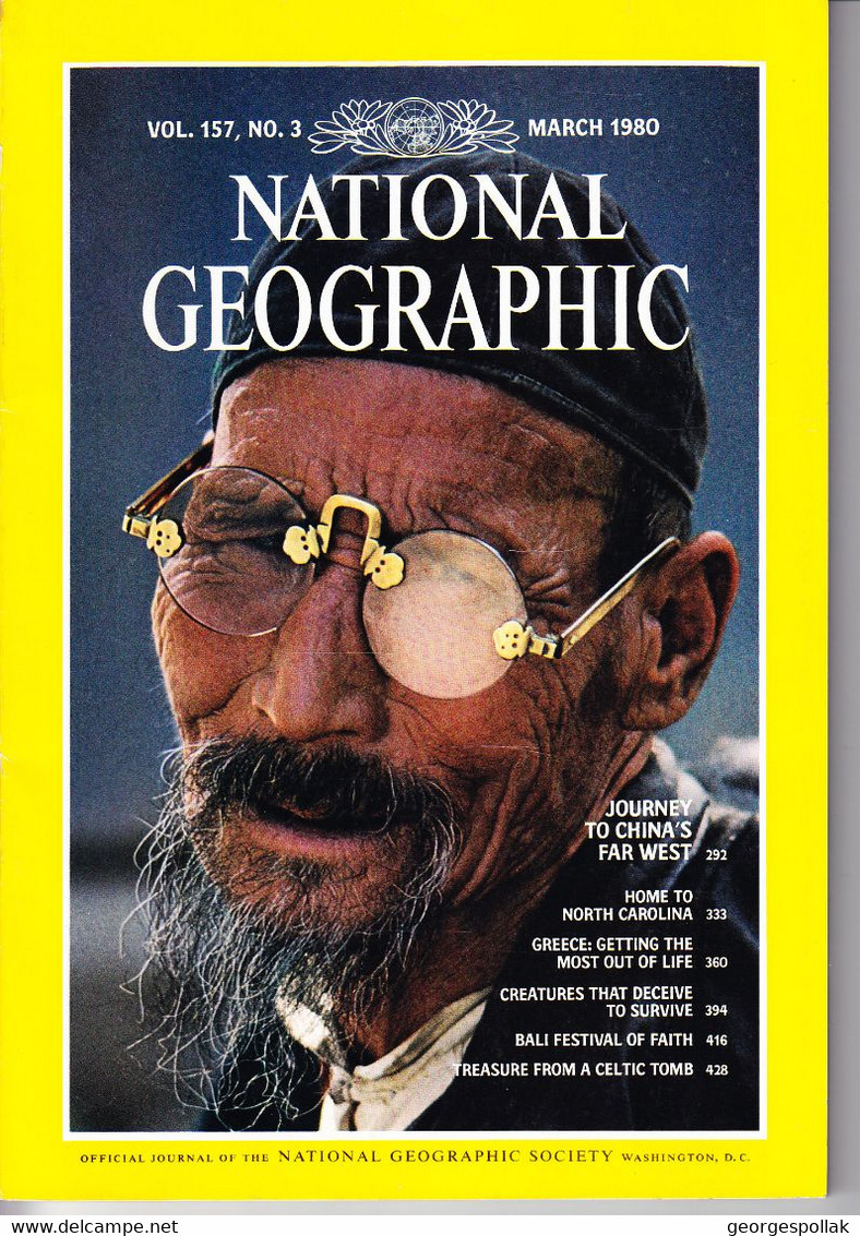 NATIONAL GEOGRAPHIC (English) Marsh 1980 - Geografia