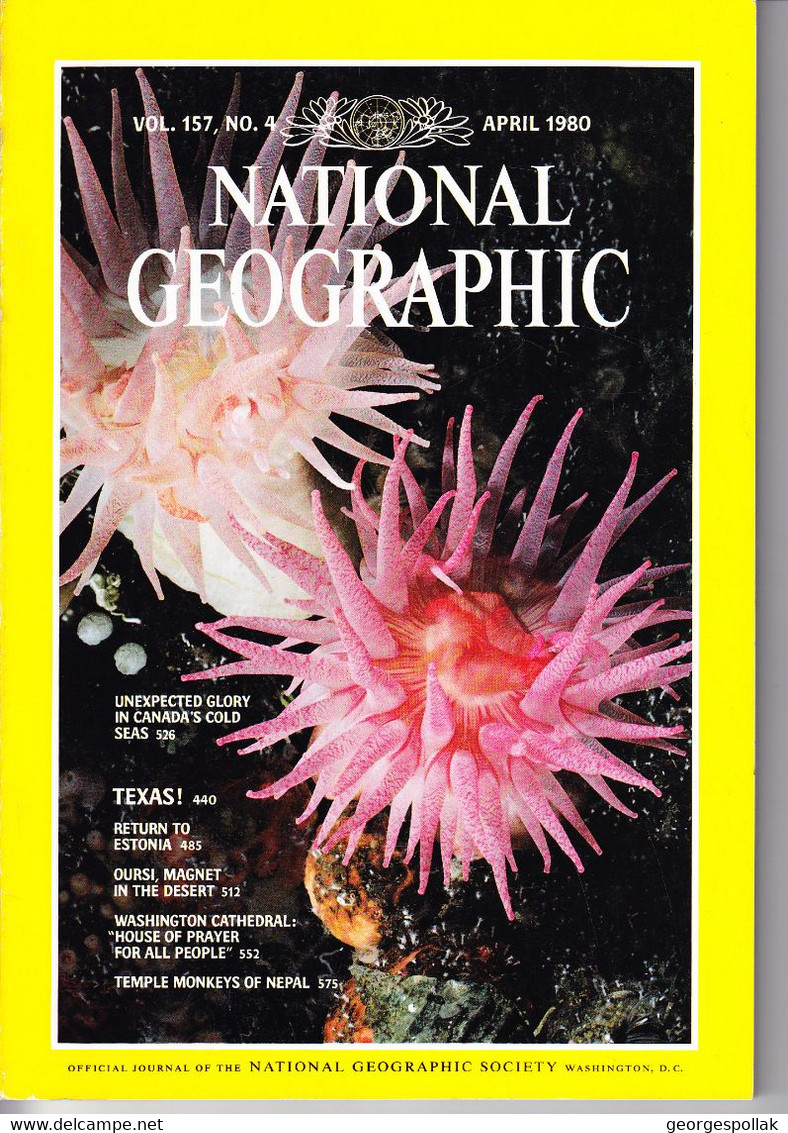 NATIONAL GEOGRAPHIC (English) April 1980 - Géographie