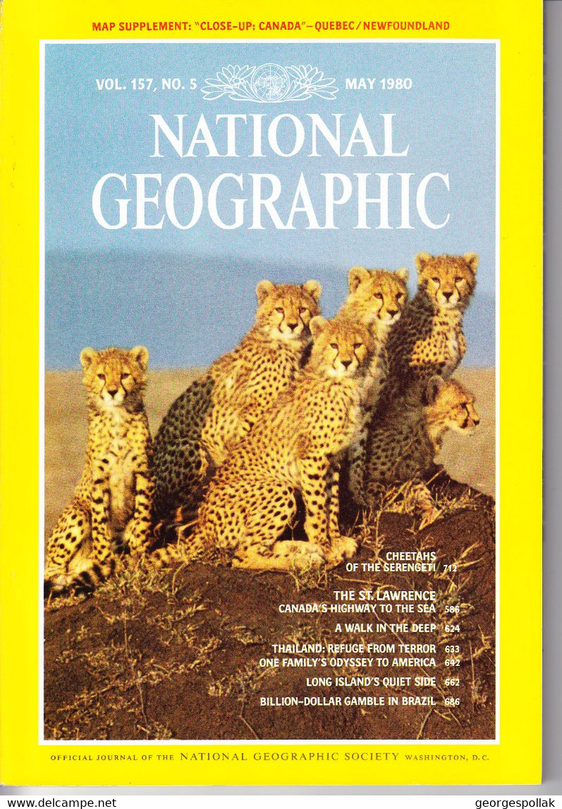 NATIONAL GEOGRAPHIC (English) May 1980 - Geografía