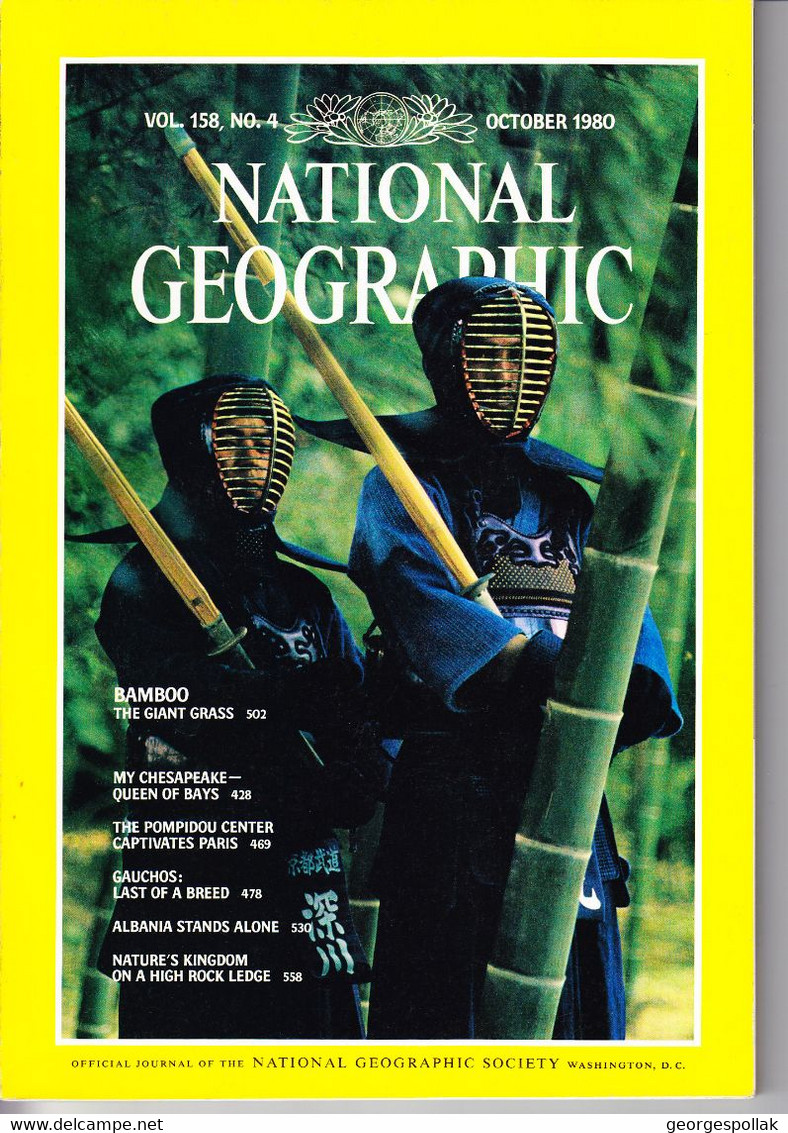 NATIONAL GEOGRAPHIC (English) October 1980 - Geografia