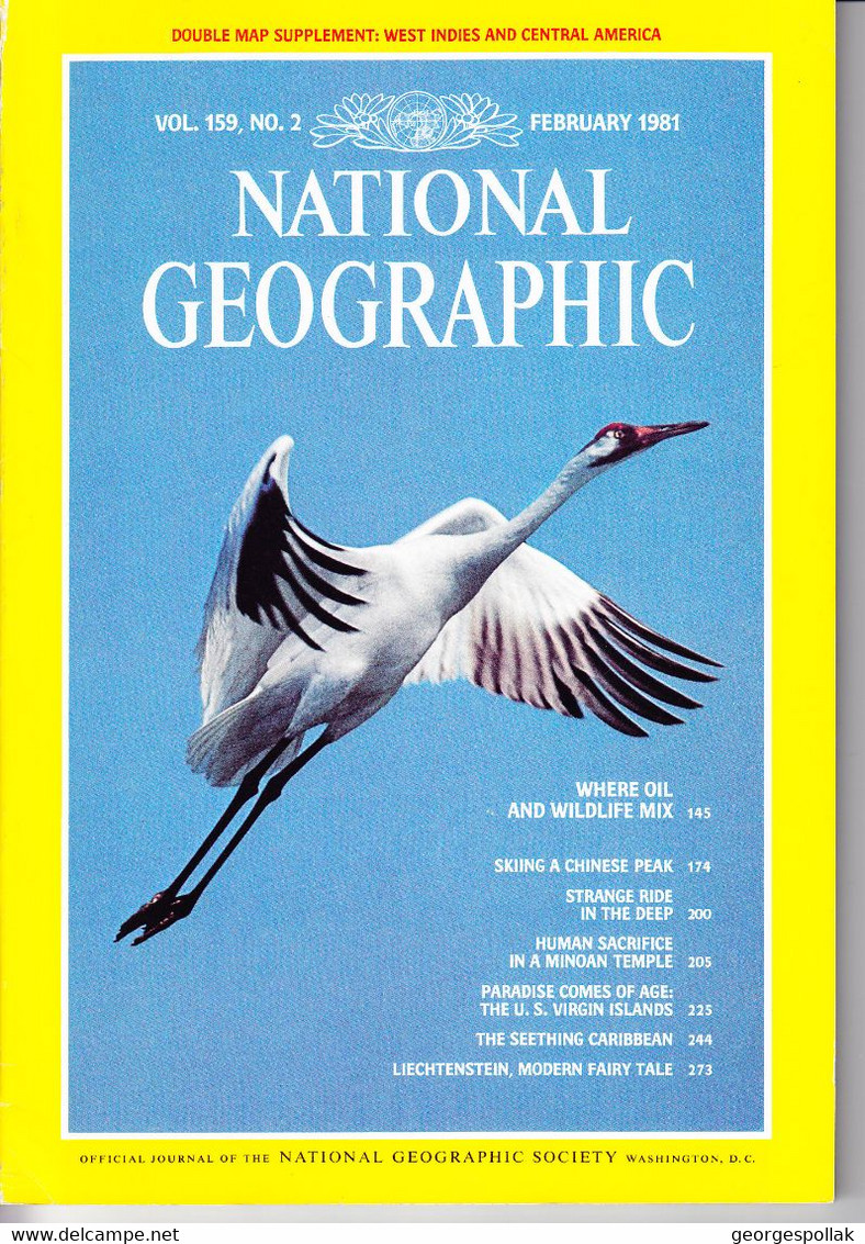 NATIONAL GEOGRAPHIC (English) February 1981 - Aardrijkskunde