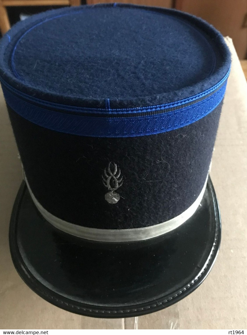 FRANCE - Képi De Gendarme Auxiliaire Taille 56 - French Constabulary Cap - Casques & Coiffures