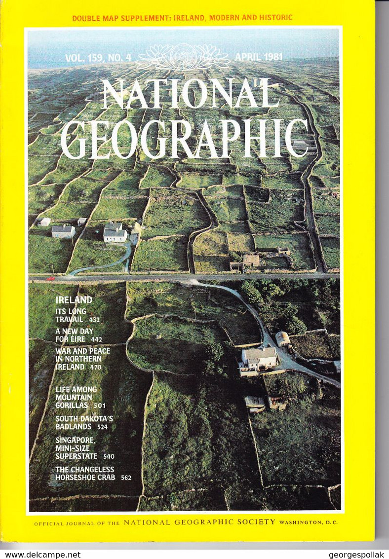 NATIONAL GEOGRAPHIC (English) April 1981 - Geography