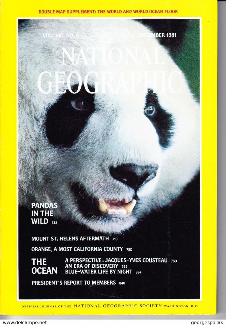 NATIONAL GEOGRAPHIC (English) December 1981 - Géographie