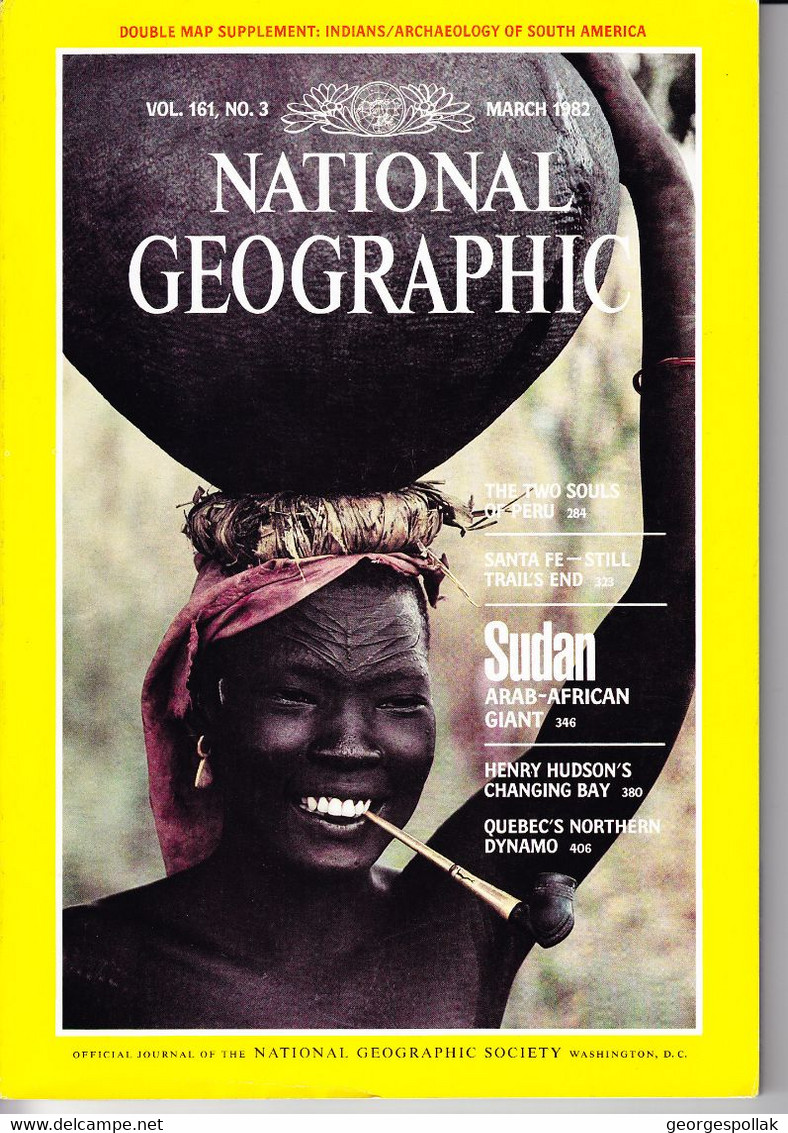 NATIONAL GEOGRAPHIC (English) March 1982 - Aardrijkskunde