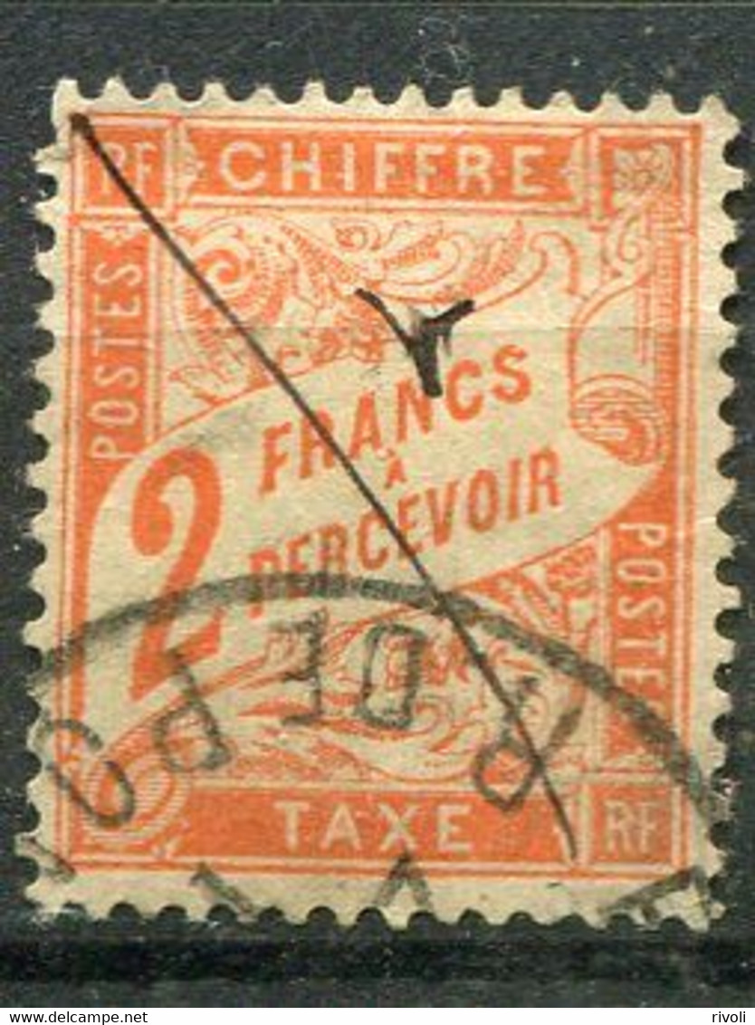 FRANCE -  TAXES 1893/1935 YVERT N° 41 OBLITERE COTE 75E - 1859-1959 Gebraucht