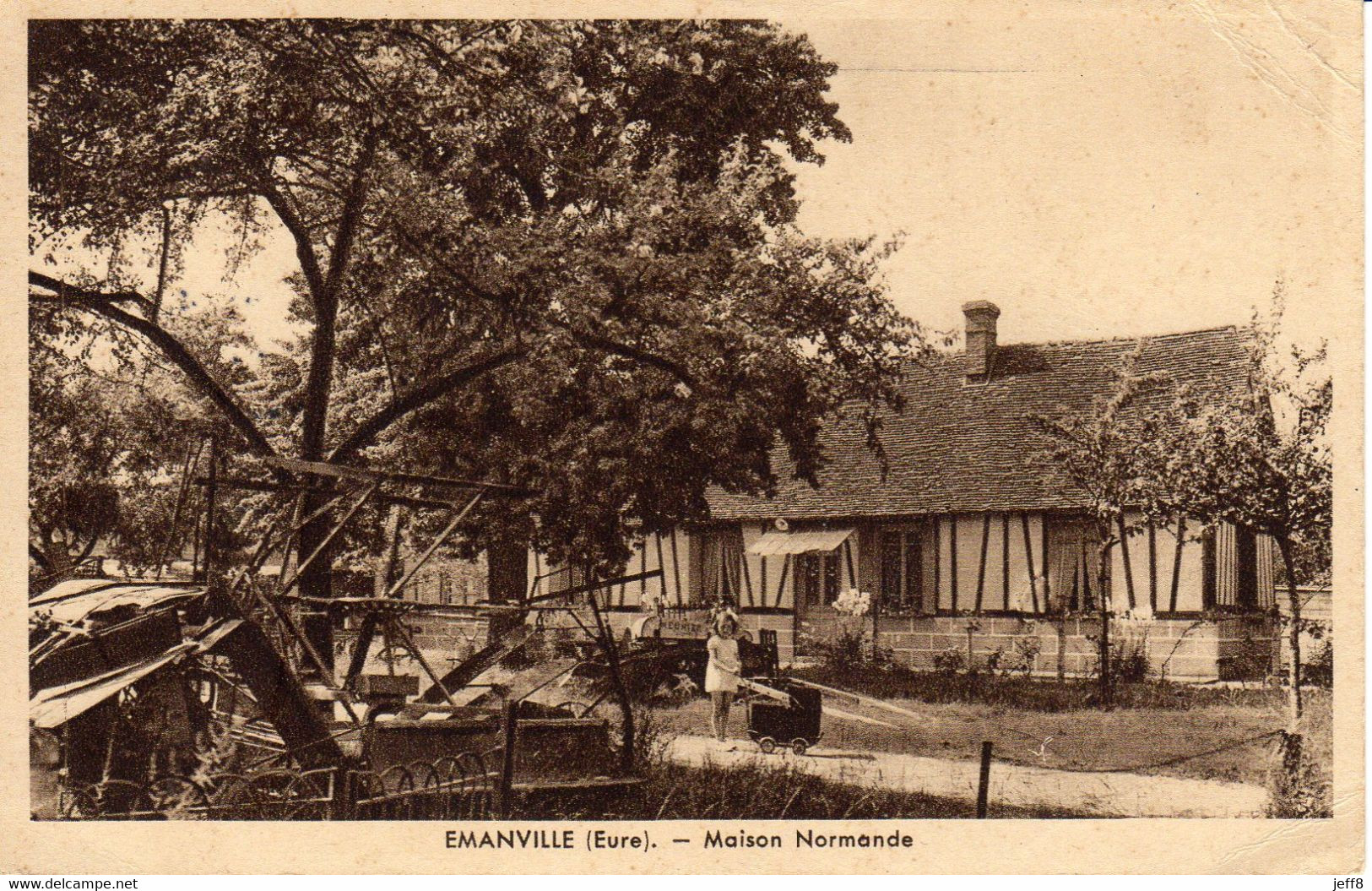 EMANVILLE - Maison Normande - Bourgtheroulde