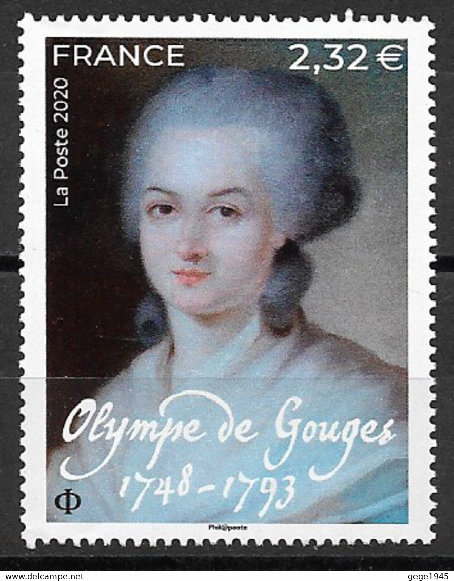 France 2020  N° 5408   Neuf **   Olympe De Gouges  -  à  2,32 € - Nuevos