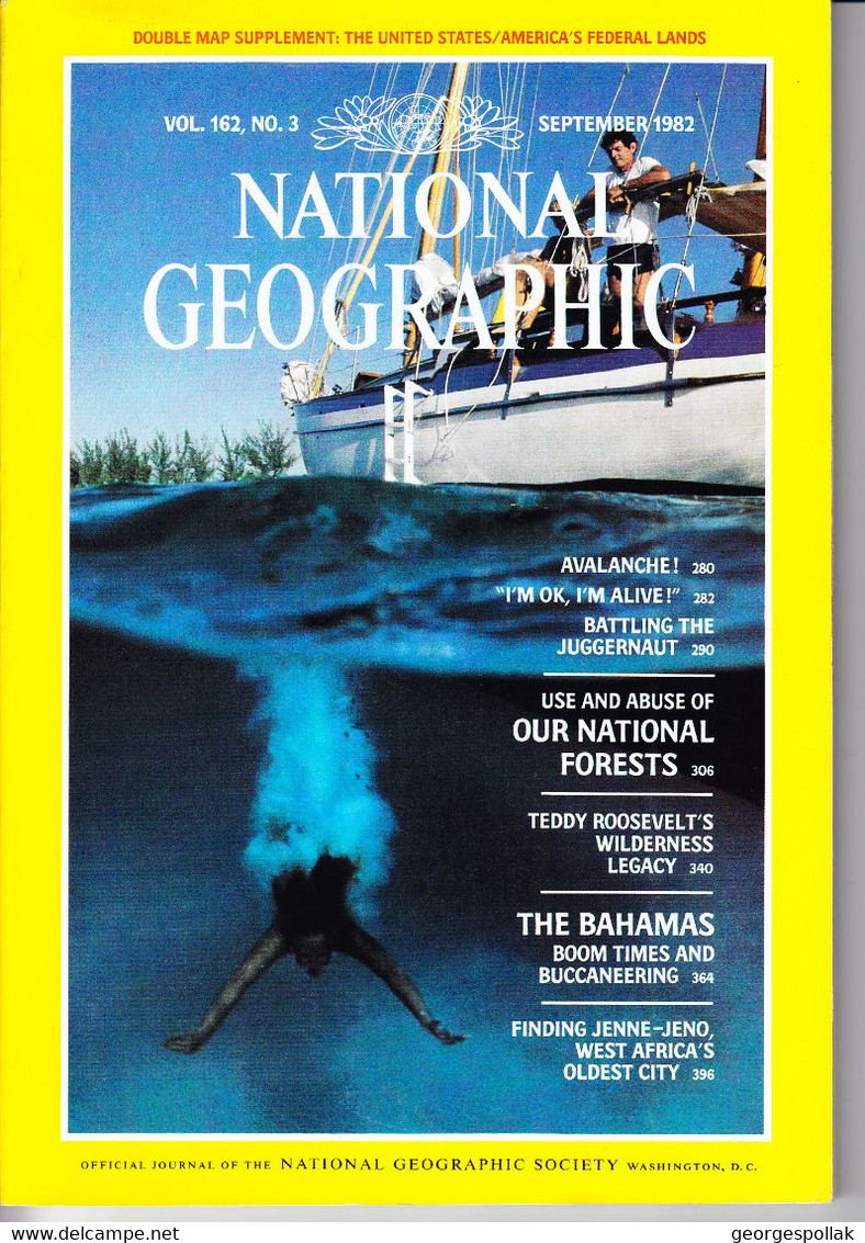 NATIONAL GEOGRAPHIC (English) September 1982 - Aardrijkskunde