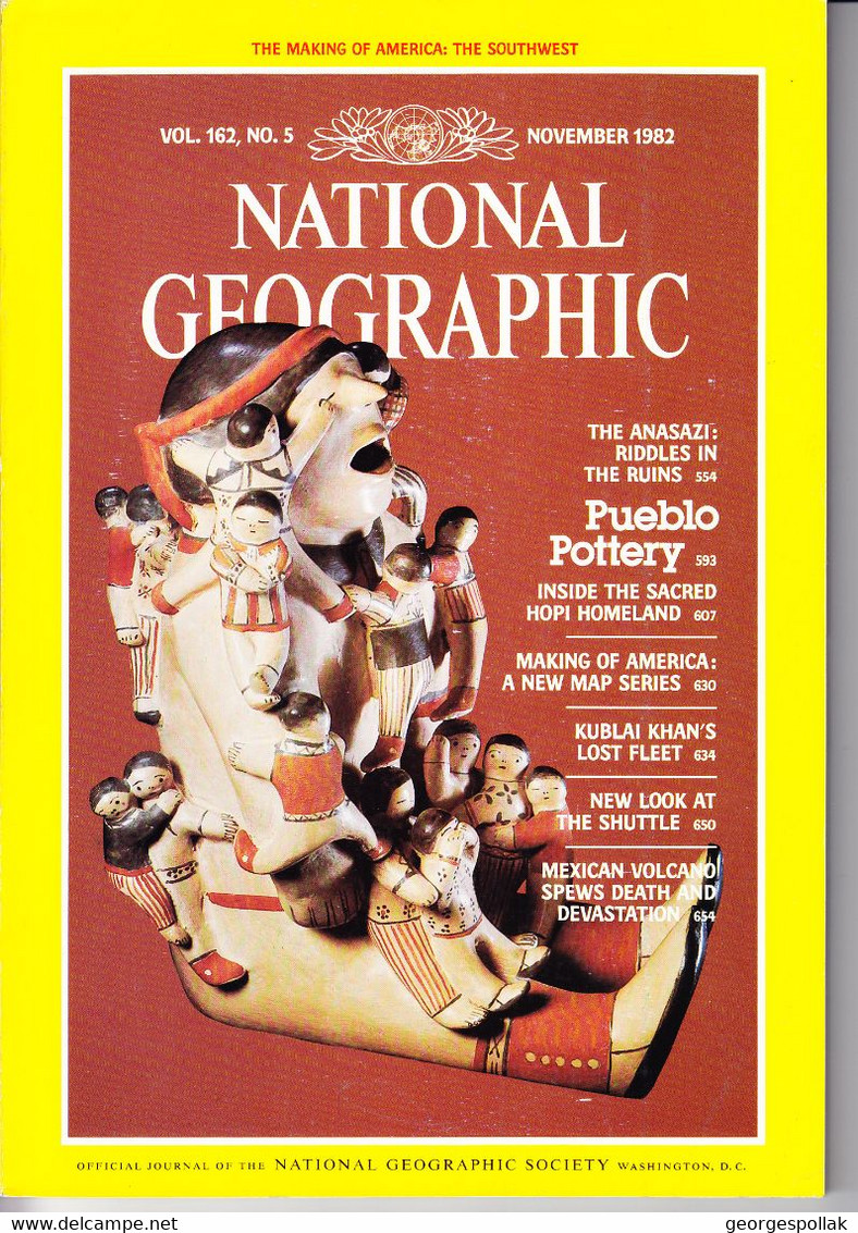 NATIONAL GEOGRAPHIC (English) November 1982 - Geography