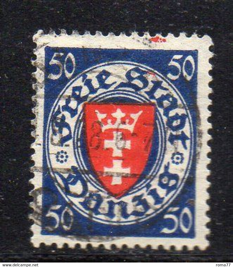 1284 490 - DANZICA 1924 , Unificato N. 184  Usato (M2200) - Sonstige & Ohne Zuordnung