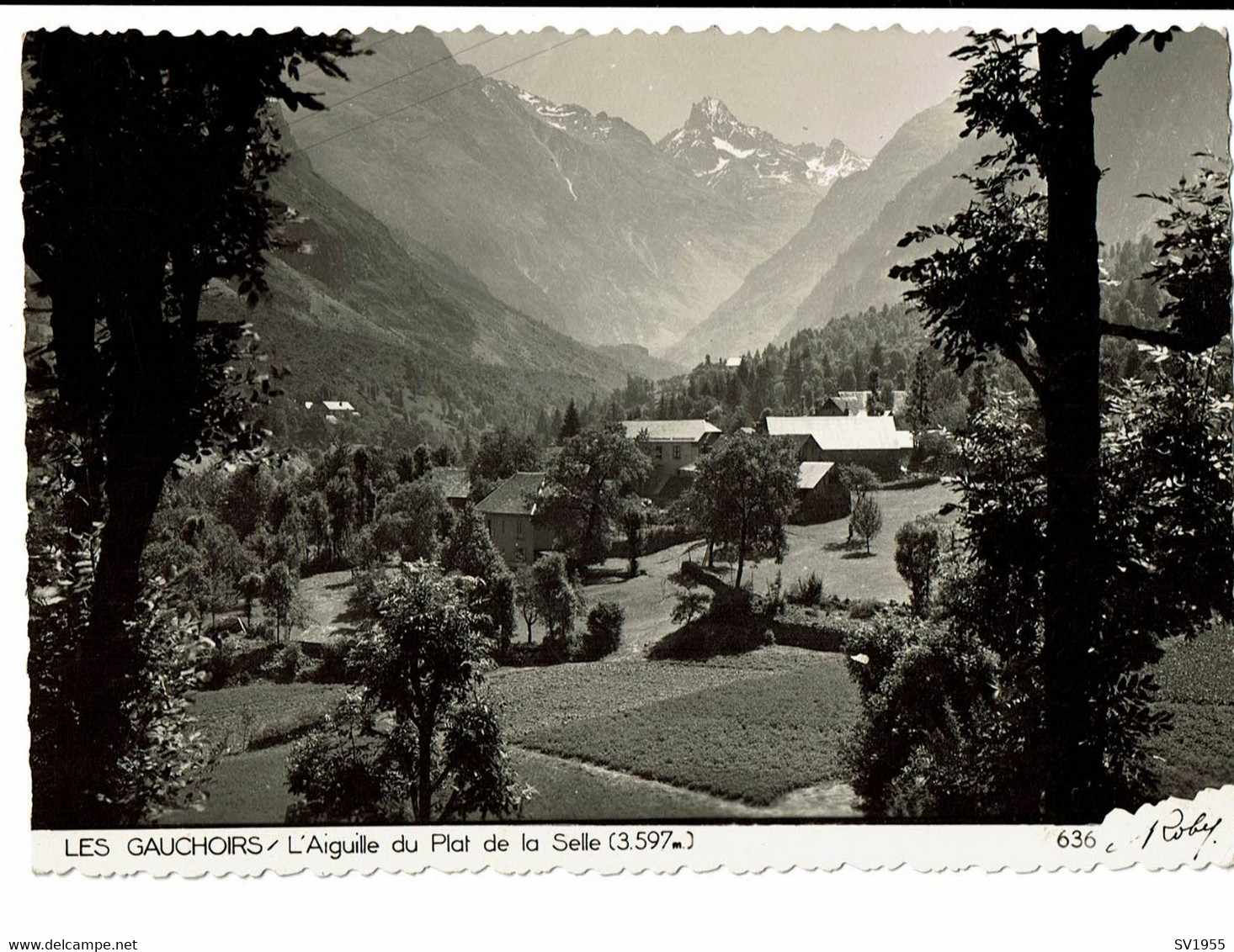 Les Gauchoirs L'aiguille Du Plat De La Selle Roby N°636 - Autres & Non Classés