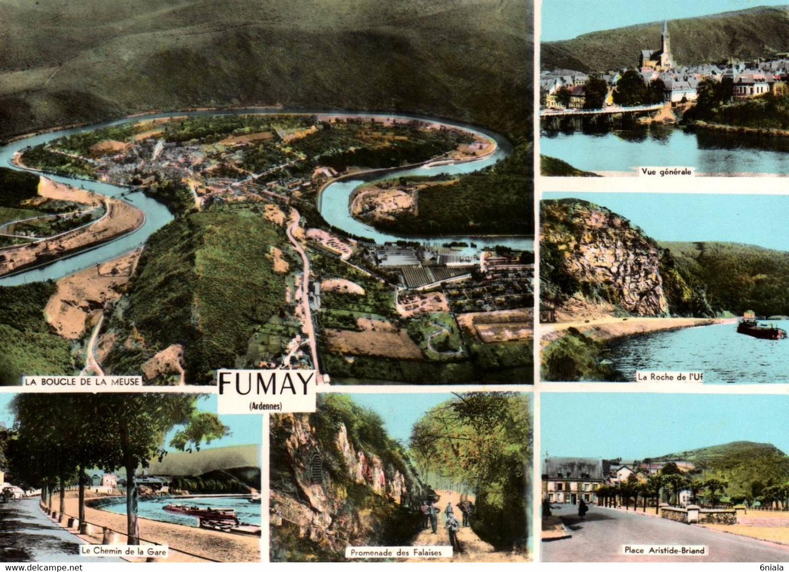 4048  Carte Postale  FUMAY    Multi  Vues             08 Ardennes - Fumay