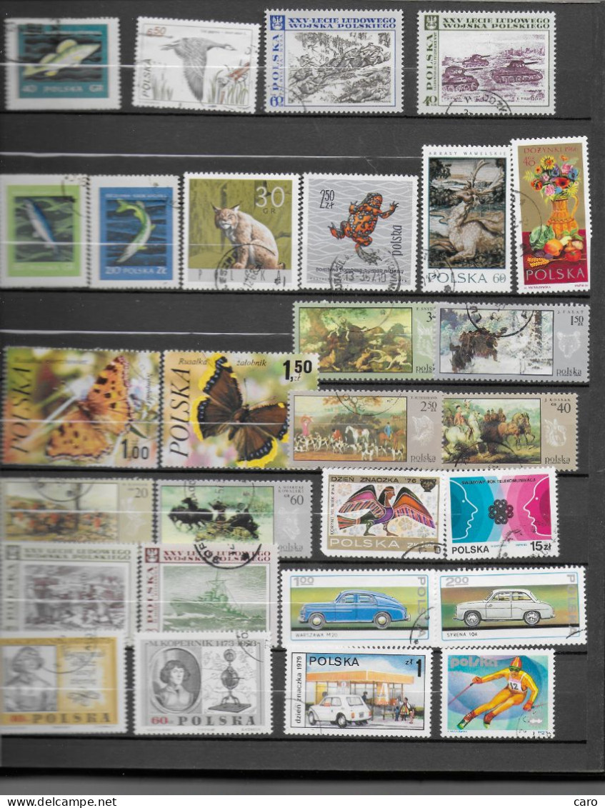 Lot (2) Timbres De Pologne - Other & Unclassified
