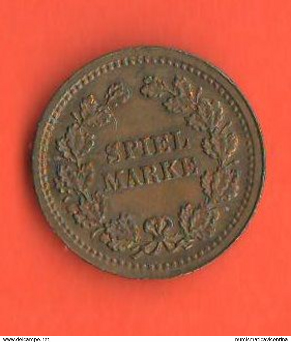 Germania Spiel Marke Gettone Token Uva Raisin Trauben Uvas Grapes Germany Deutschland - Professionals/Firms