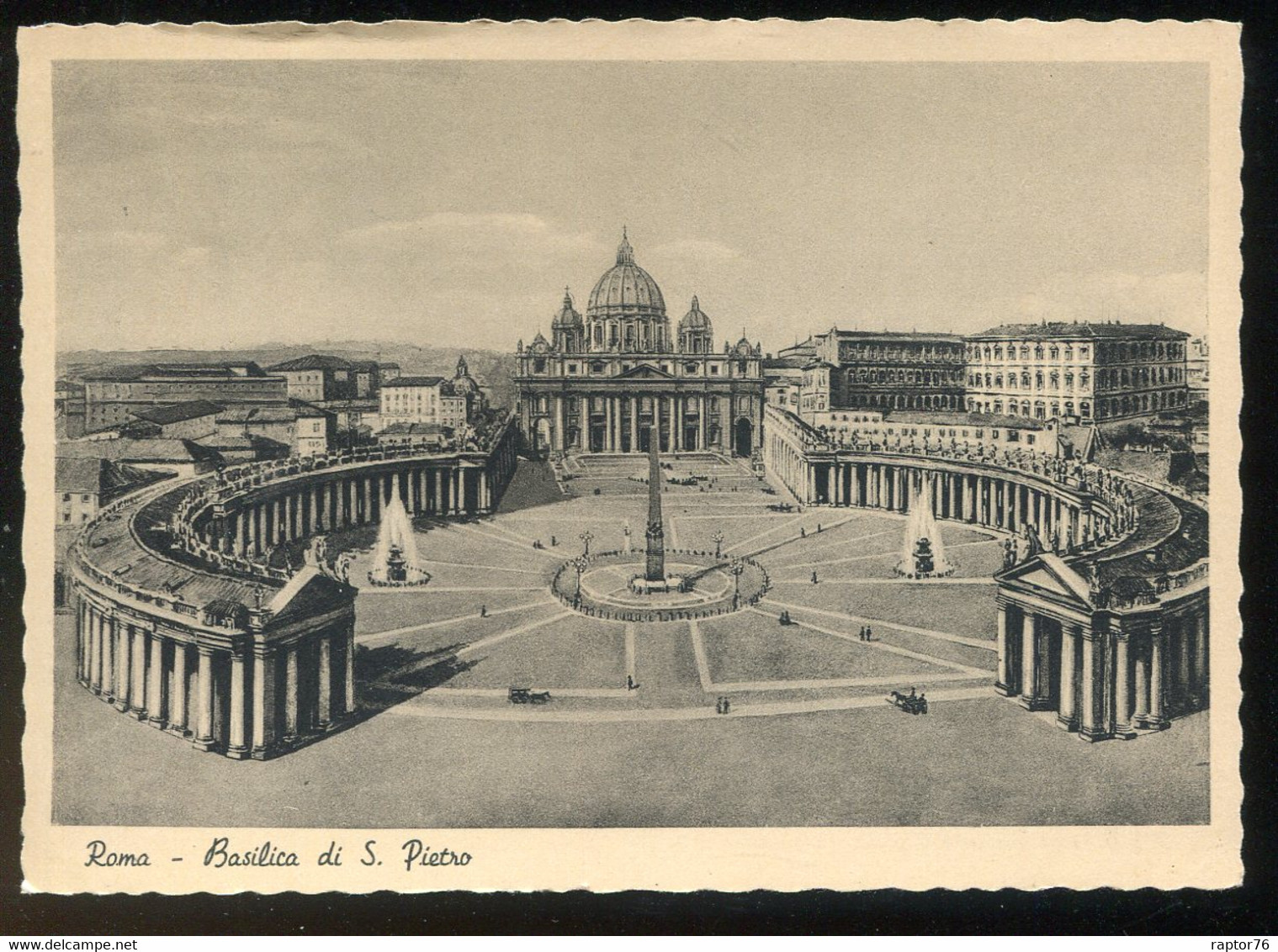 CPM Neuve Italie ROMA Basilica Di San Pietro - San Pietro