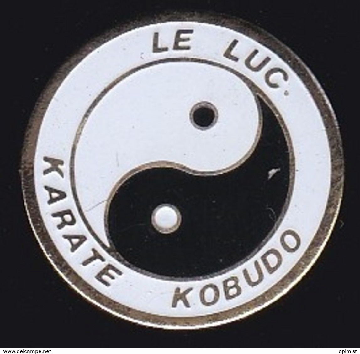 68059- Pin's.le Luc En Provence.Var.Karaté.kobudo. - Judo