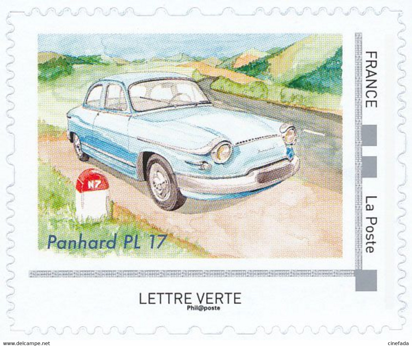 FRANCE PANHARD PL17 Neuf**. Voitures Et Vacances. - Coches