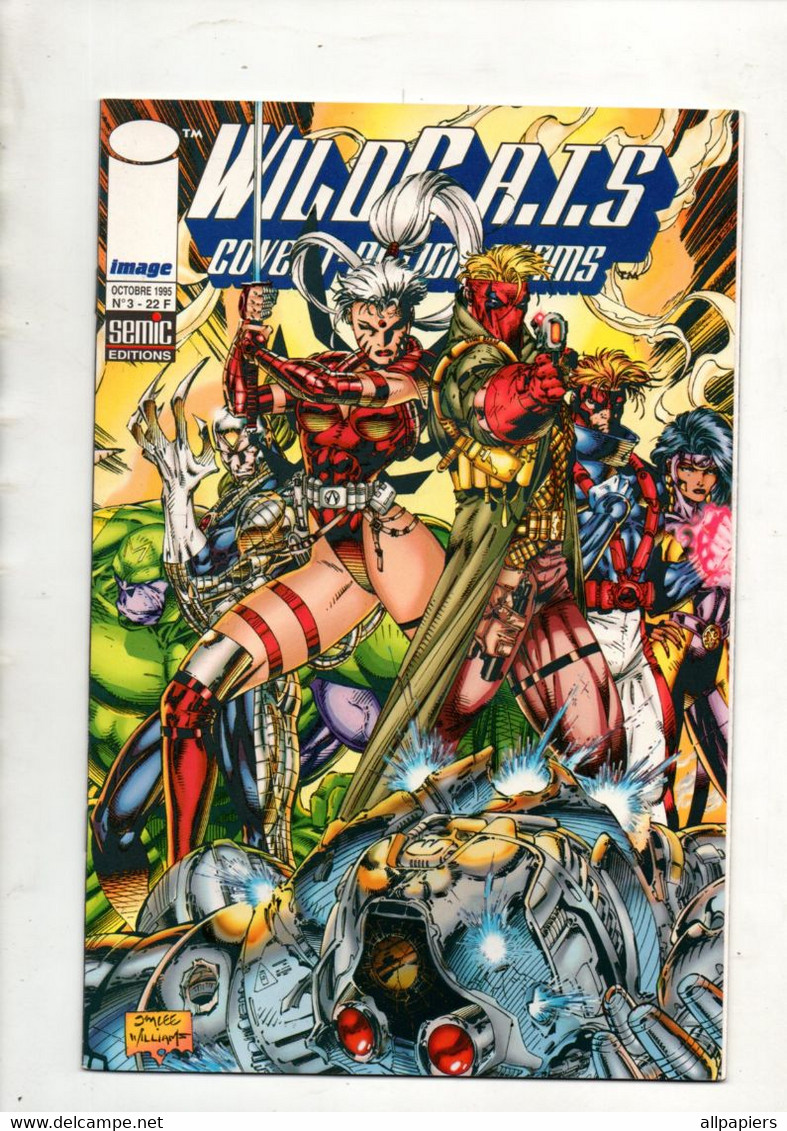 Comics WILDC.A.T.S Covert Action Teams N°3 WILDCATS 5 - Article : Naissance D'une Légende De 1995 - Lug & Semic