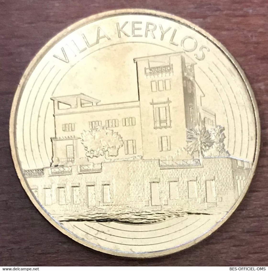 06 BEAULIEU-SUR-MER VILLA KÉRILOS MDP 2016 MÉDAILLE SOUVENIR MONNAIE DE PARIS JETON TOURISTIQUE TOKEN MEDALS COINS - 2016