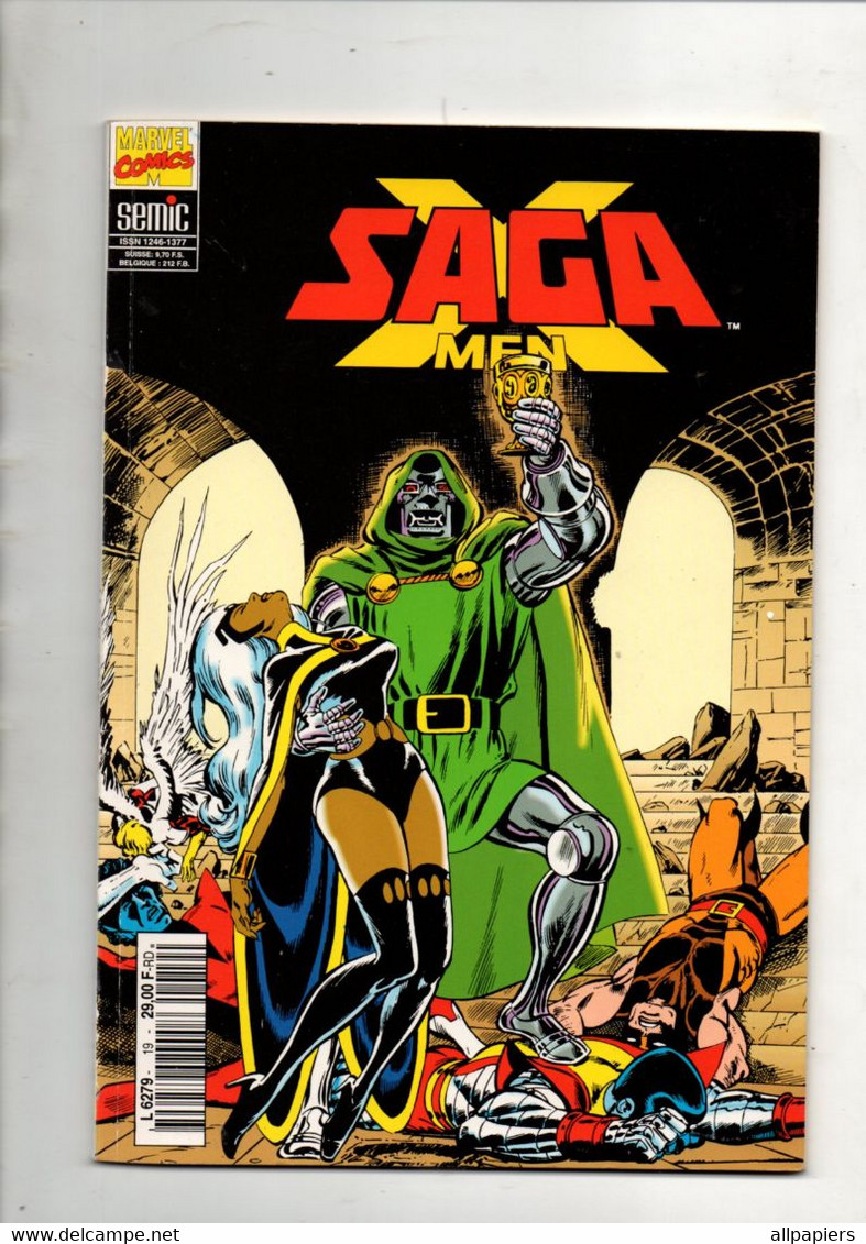 Comics Saga X-Men N°19 Les étranges  X-Men Le Retour De Cyclope, Cauchemarland, Les Otages De 1995 - XMen