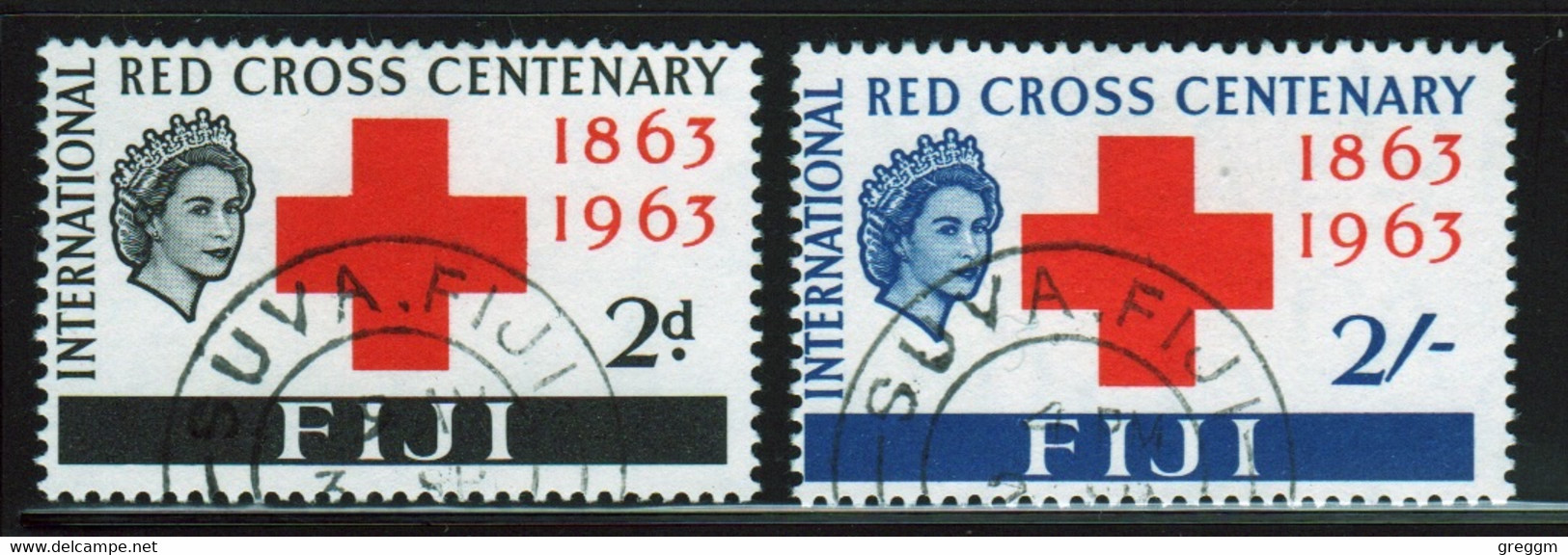 Fiji  1963 A Set Of Stamps To Celebrate The Centenary Of The Red Cross. - Fiji (...-1970)