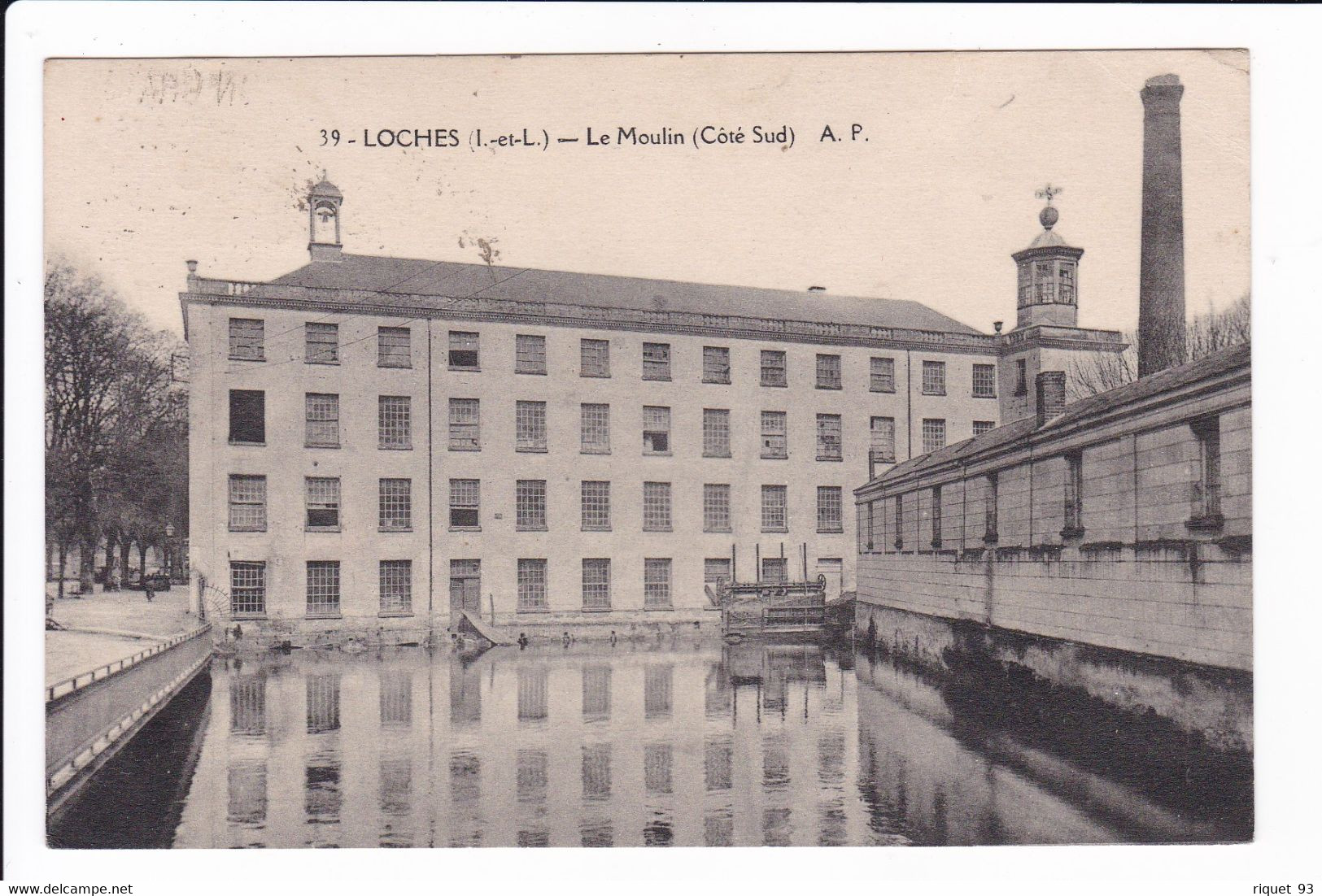 39 - LOCHES - Le Moulin (Côté Sud) - A.P. - Loches