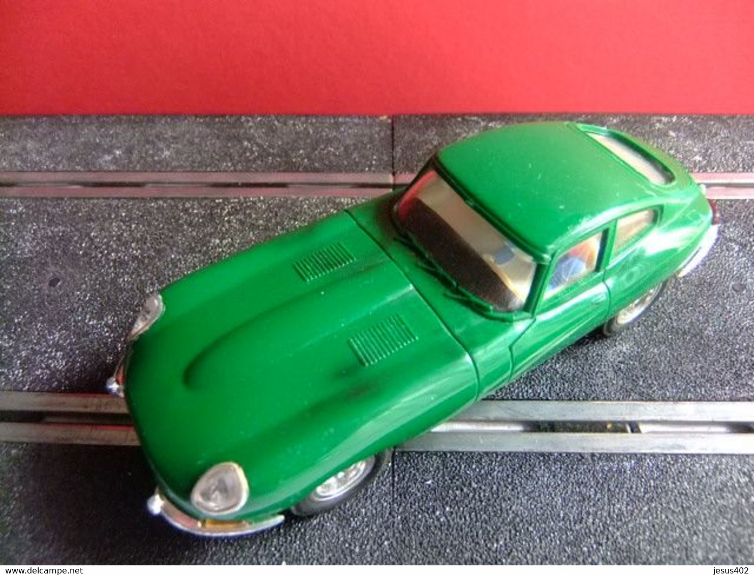 SCALEXTRIC EXIN JAGUAR E VERDE - Scale 1:32