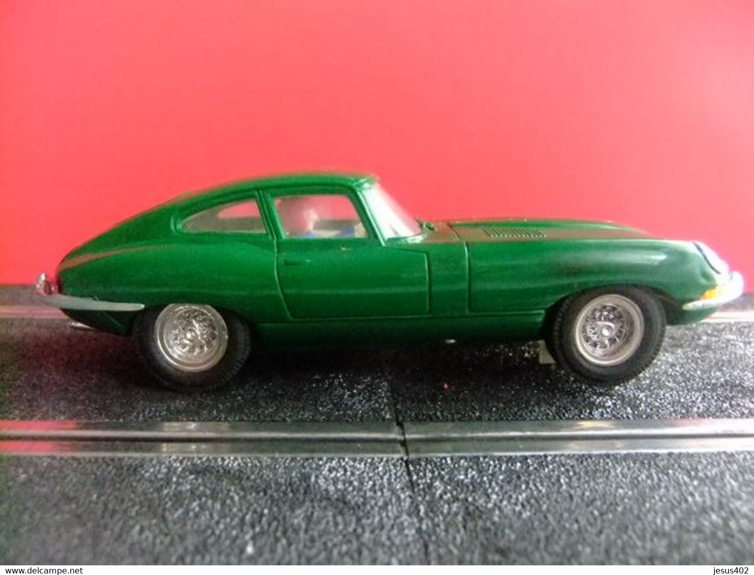 SCALEXTRIC EXIN JAGUAR E VERDE - Echelle 1:32