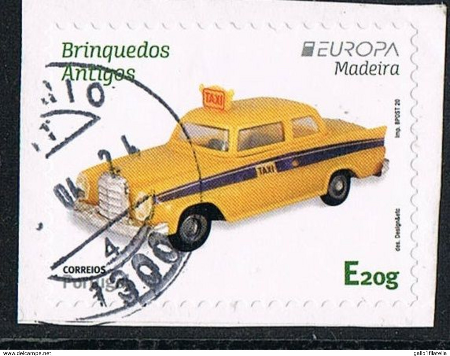 2020 - MADEIRA - EUROPA CEPT - GIOCATTOLI / TOYS - ADHESIVE STAMP TIPO DEL 2015 / TYPE OF 2015. USATO / USED - 2020