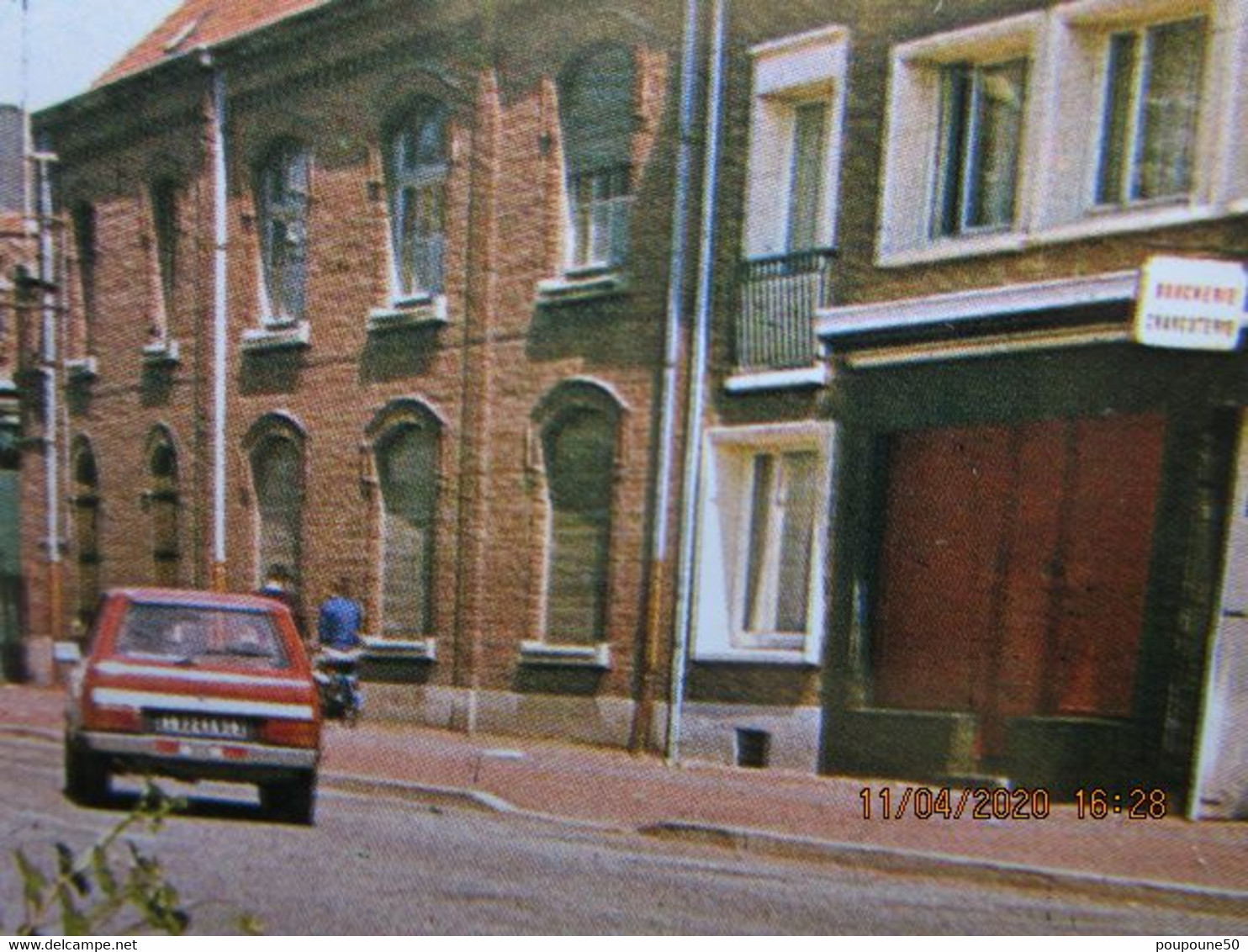 CP 59 Nord SECLIN  - Le Fleuriste De La Rue Roger  Bouvry ,  Mini  Voiture Vers 1970 - Seclin