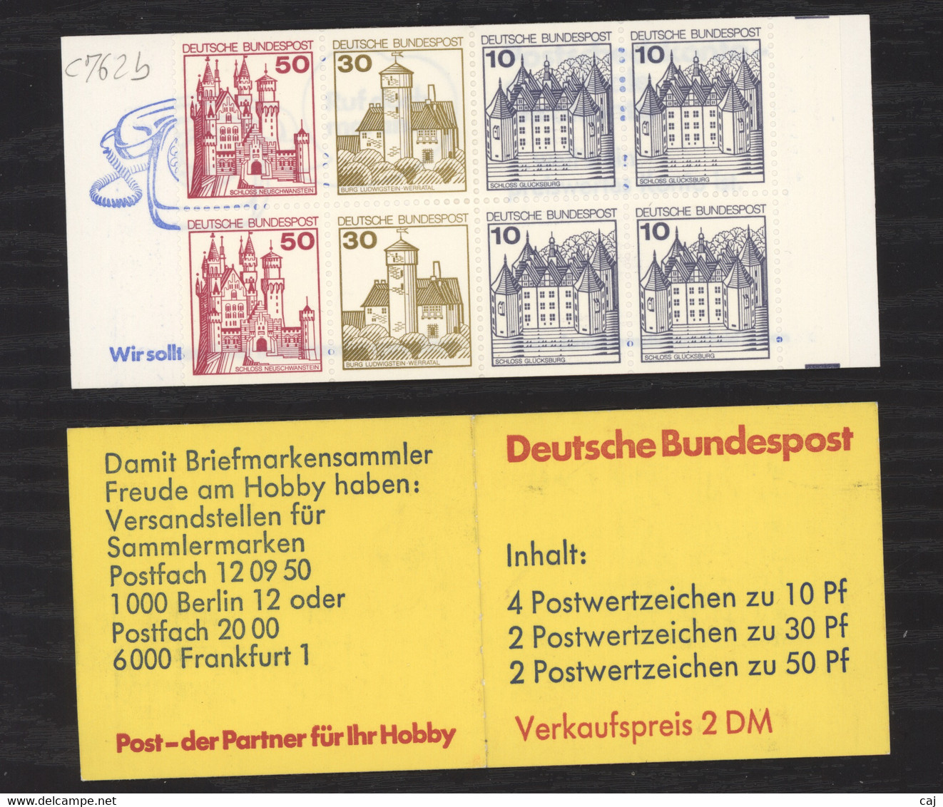 Allemagne  -  Bund  -  Carnets   :    Mi  MH  21 A II   ** - 1951-1970