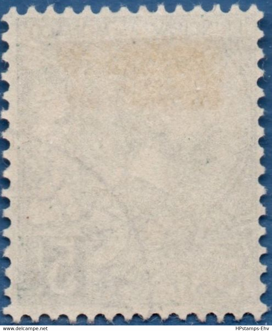 Monaco 1921, 5 Fr Grey Green Prince Charles III Gest 2011.0541 - Usati