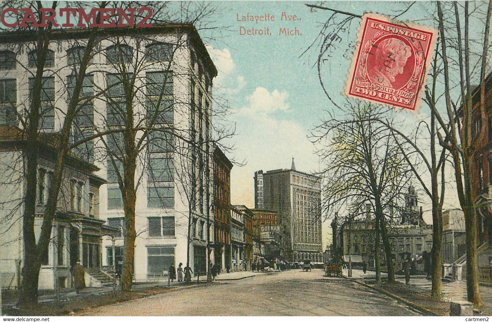 DETRPOIT LAFAYETTE AVENUE MICHIGAN UNITED-STATES USA AMERIQUE STAMP GEO. H. NEISLER - Detroit