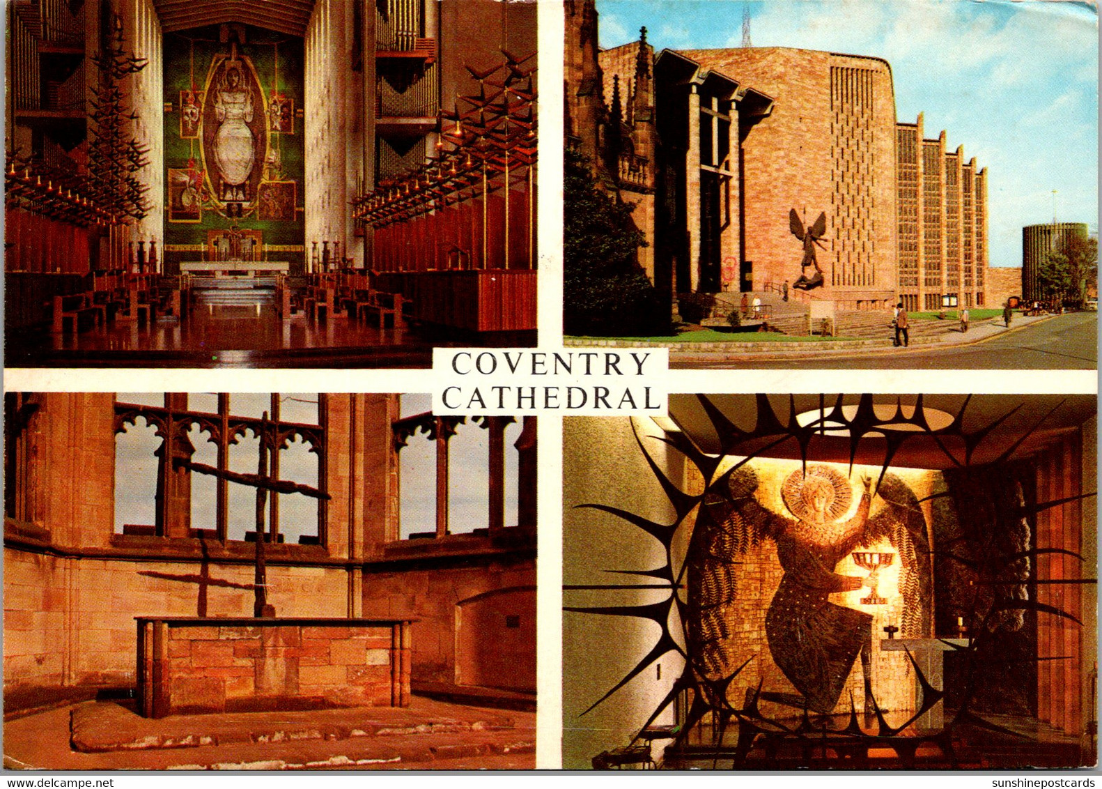 England Coventry Cathedral Multi View 1978 - Coventry