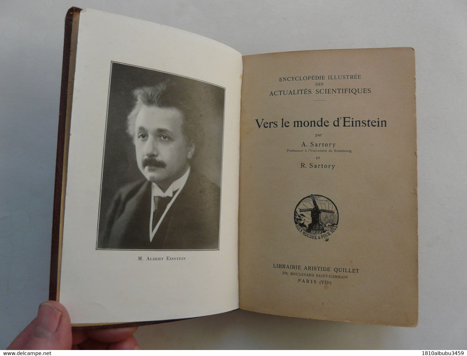 VERS LE MOBDE D'EINSTEIN Par A. SARTORY - Astronomie