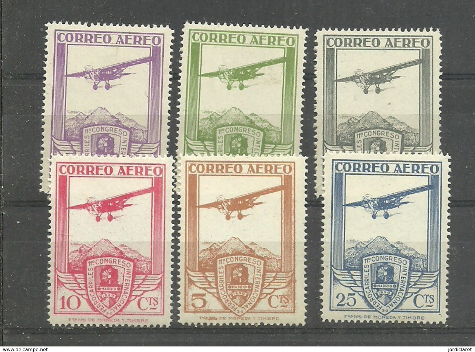 EDIFIL Nº483/88 ** 1930  REEINPRESION  -  REPRINT - Nuevos