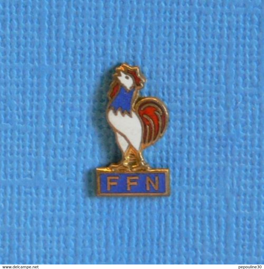 1 PIN'S //  ** F.F.N. / FÉDÉRATION FRANÇAISE DE NATATION ** - Natation