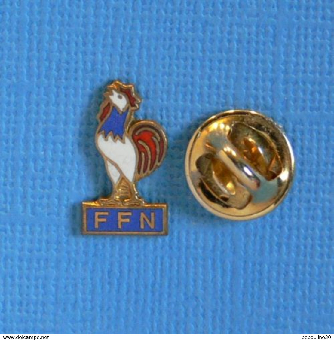 1 PIN'S //  ** F.F.N. / FÉDÉRATION FRANÇAISE DE NATATION ** - Natation