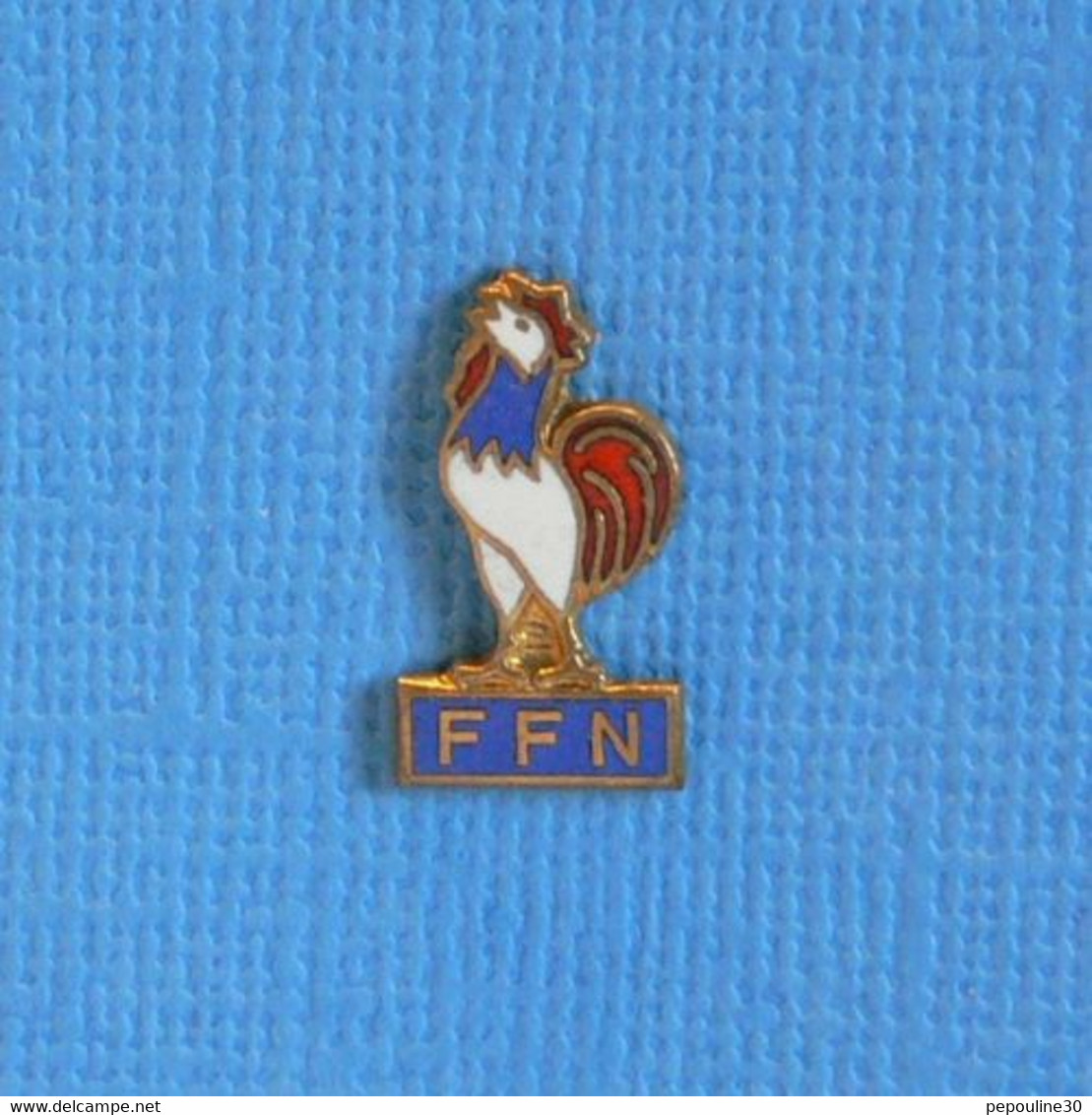 1 PIN'S //  ** F.F.N. / FÉDÉRATION FRANÇAISE DE NATATION ** - Natation